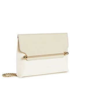 Strathberry Stylist  Mini in vanilla/diamond.